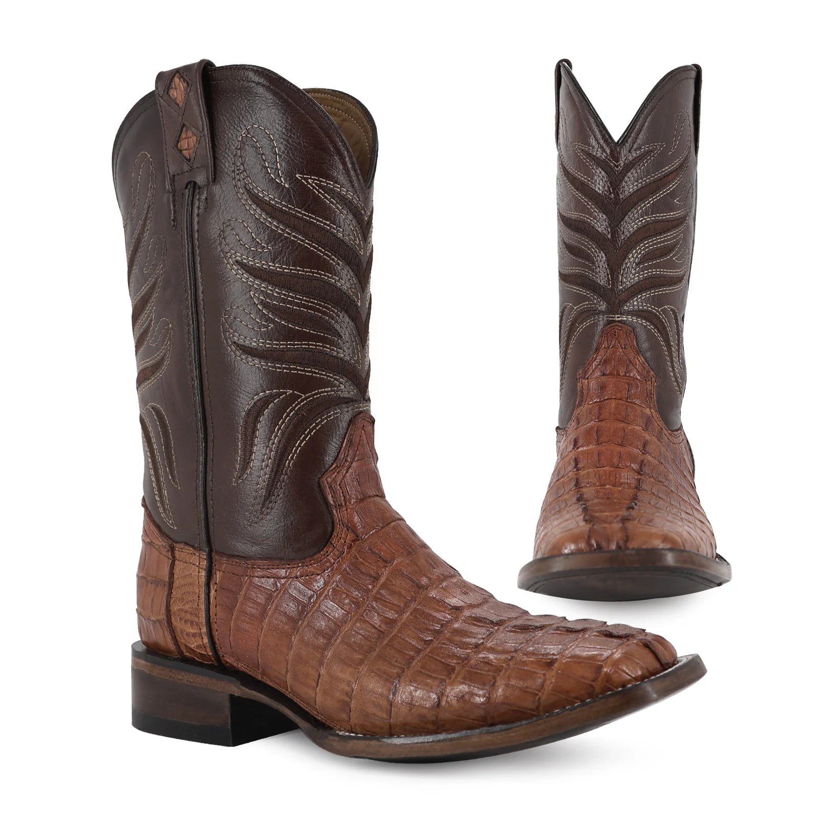 Cocodrilo Cola Cognac, Horma Bulldog