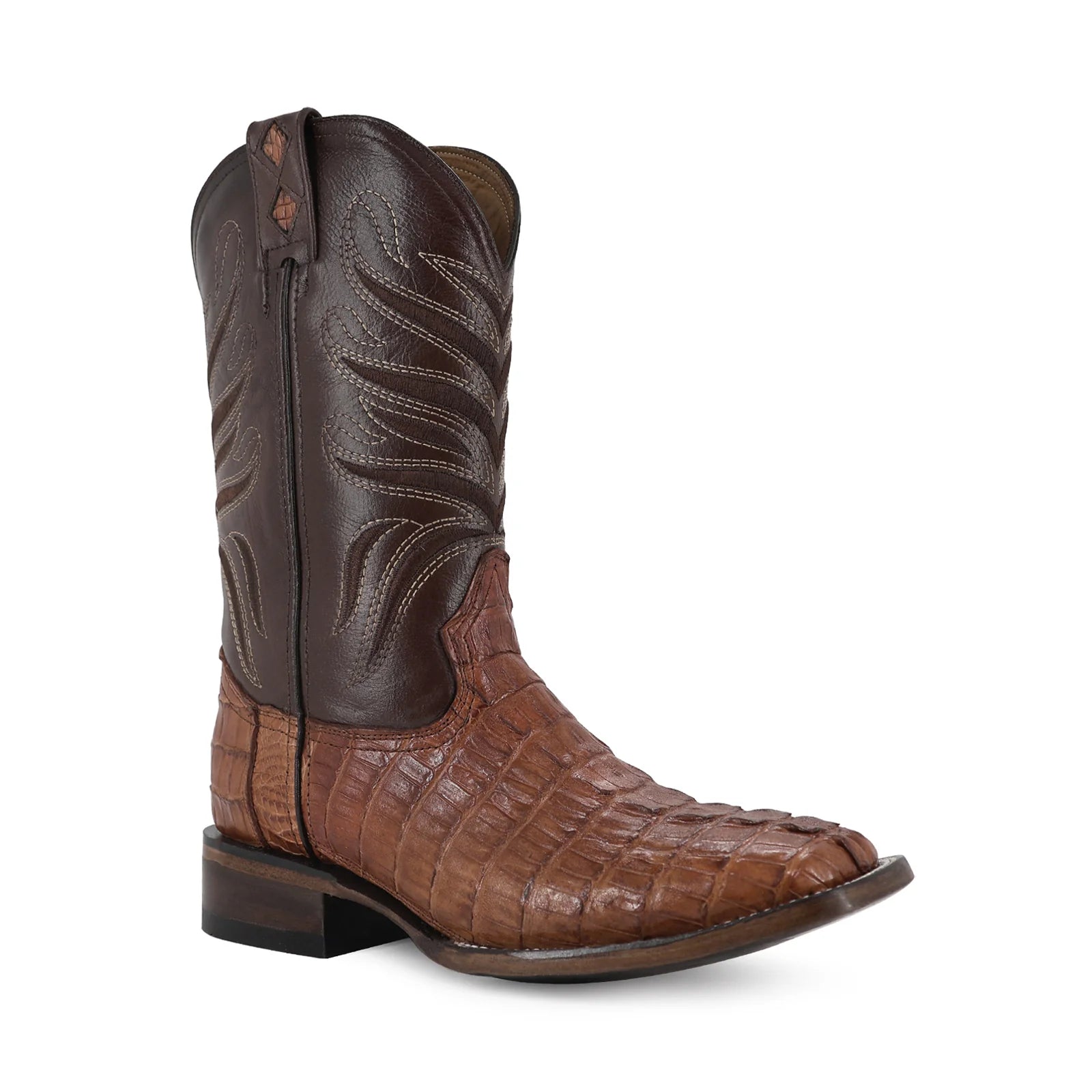 Cocodrilo Cola Cognac, Horma Bulldog