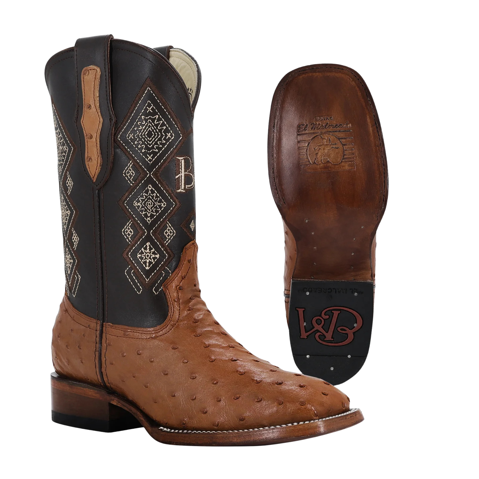Avestruz Cognac, Horma Bulldog