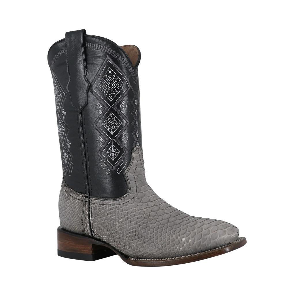 Piton Nobuck Gris, Horma Bulldog