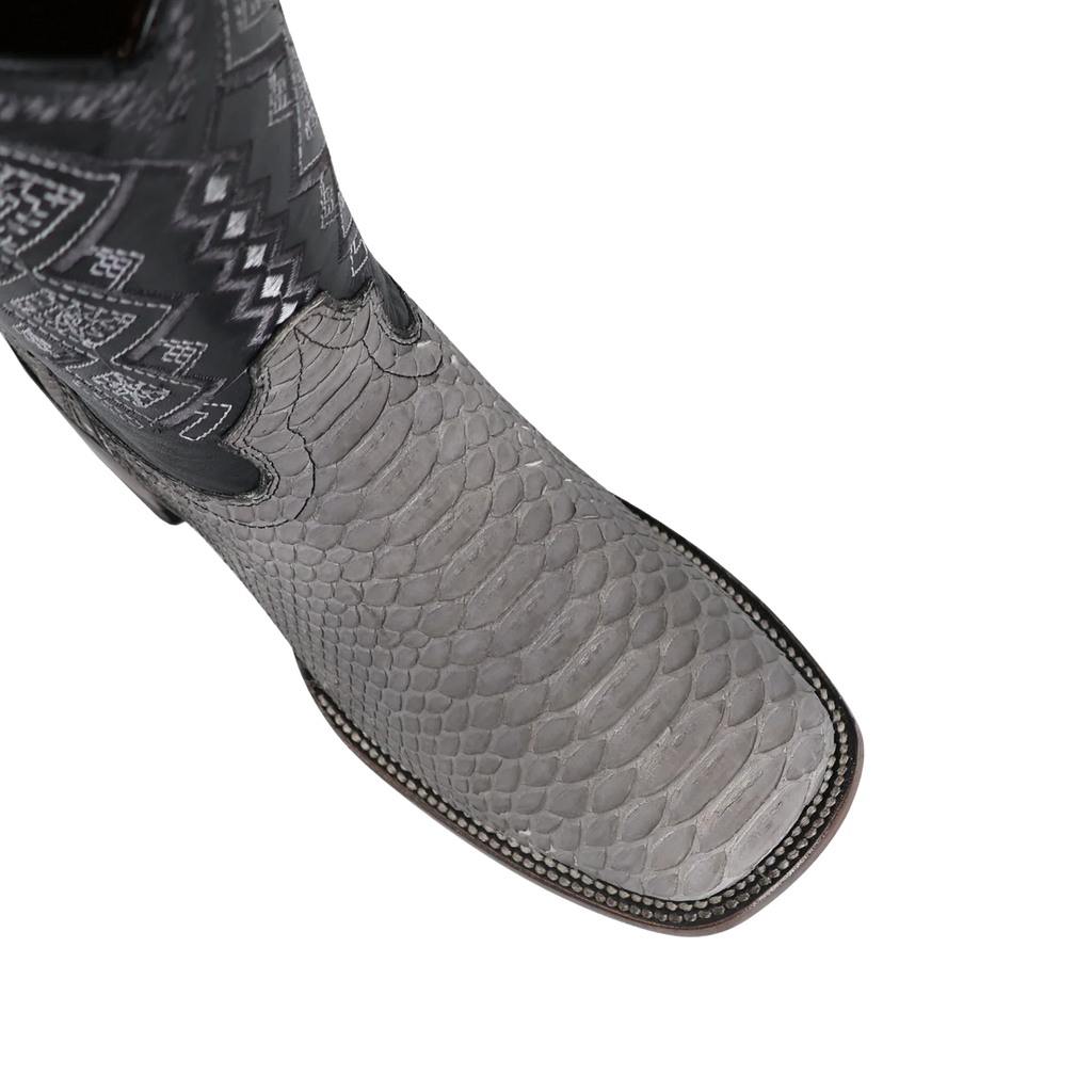Piton Nobuck Gris, Horma Bulldog