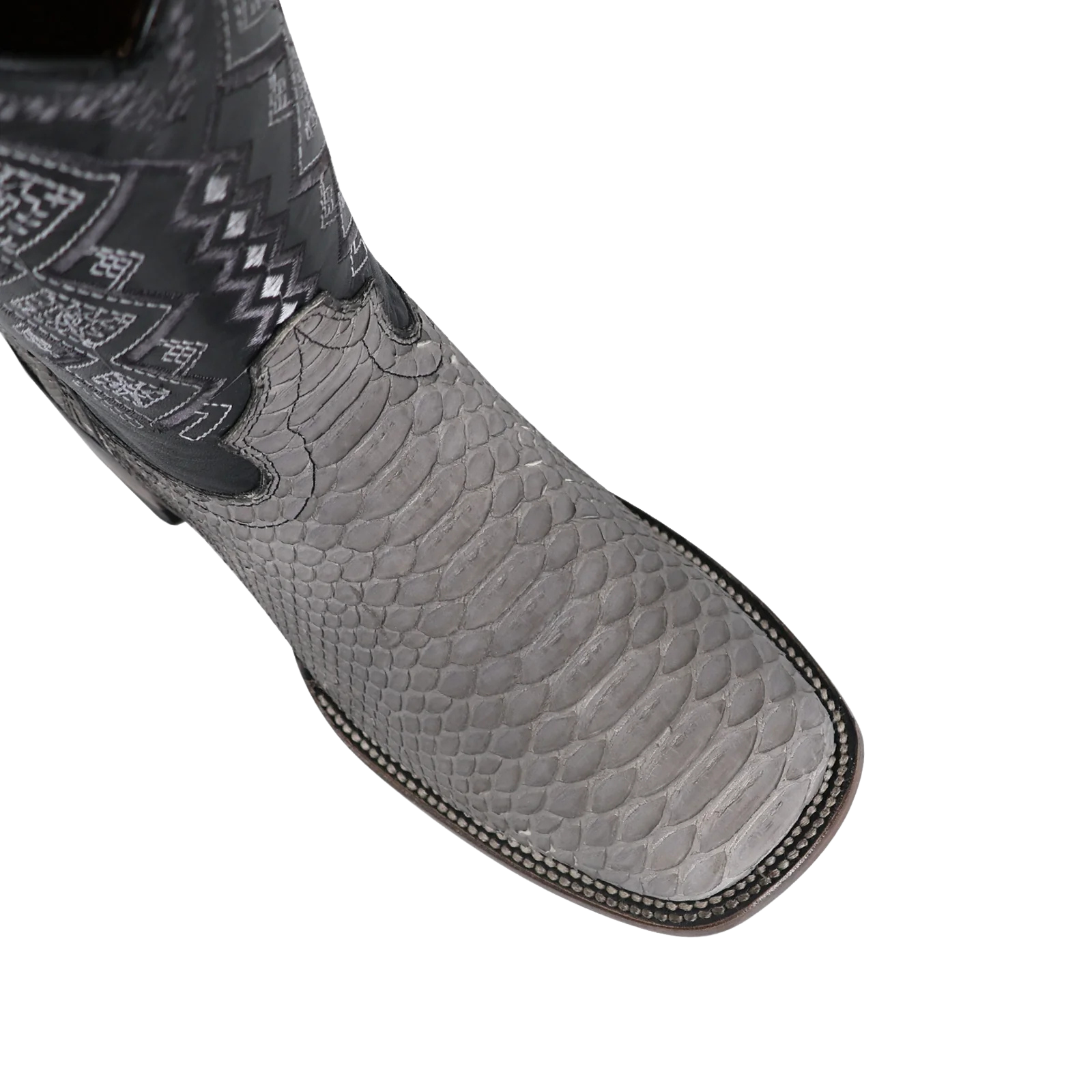 Piton Nobuck Gris, Horma Bulldog