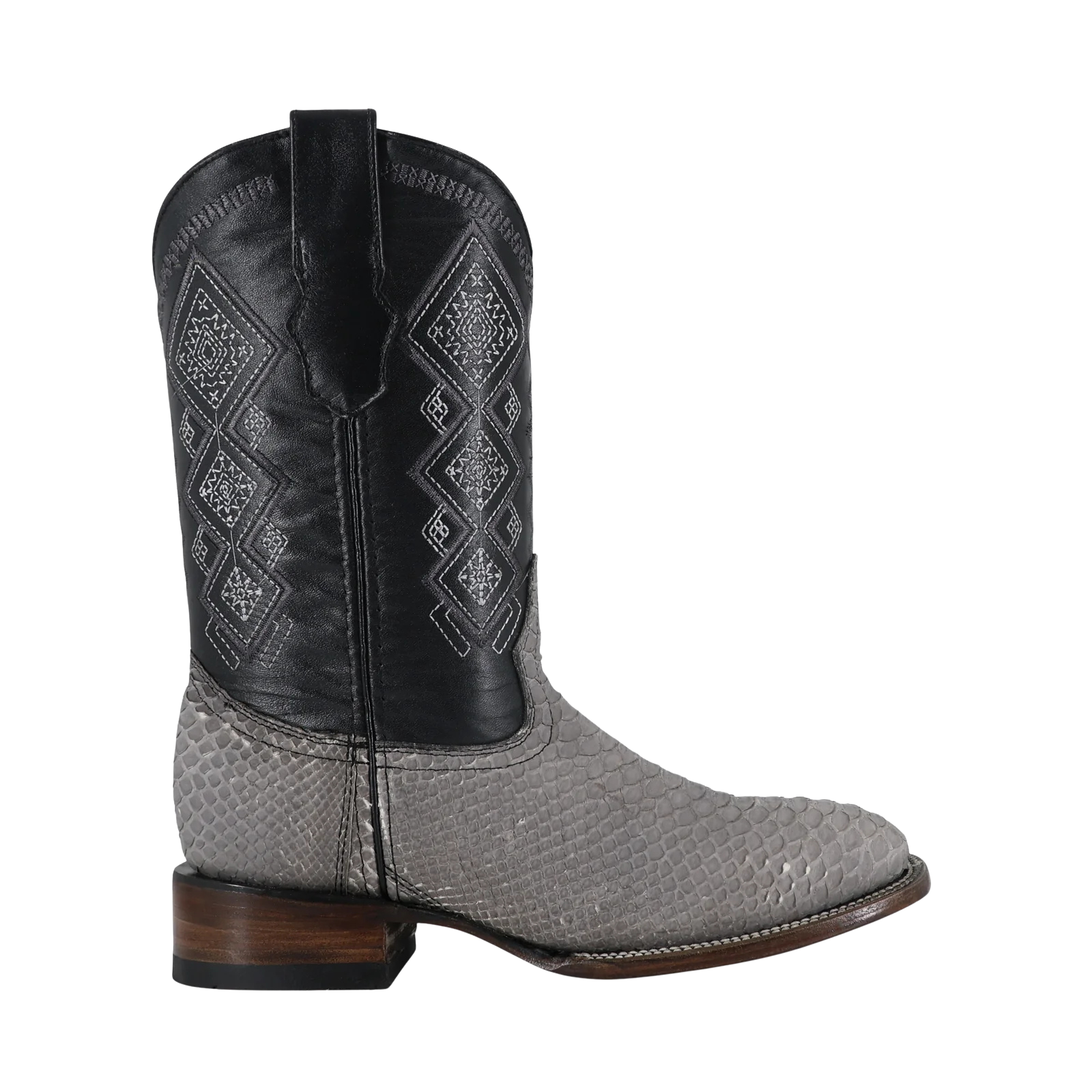 Piton Nobuck Gris, Horma Bulldog