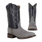 Piton Nobuck Gris, Horma Bulldog