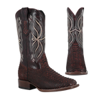 Piton Nobuck Black Cherry, Horma Bulldog